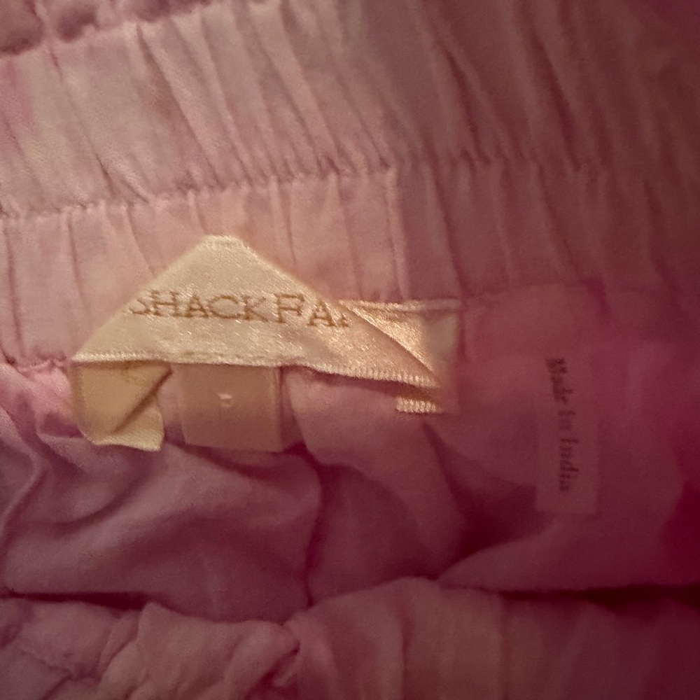 LoveShackFancy Pastel Pink Tiered Ruffle Mini Skirt - Picture 2 of 3